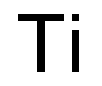 Titanium CAS # 7440-32-6
